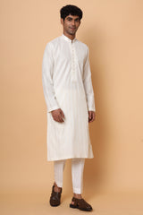 Whispers of Ivory Kurta Set
