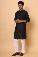 Timeless Black Charm Kurta Set
