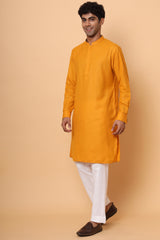 Golden Glow Kurta Set