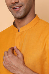 Golden Glow Kurta Set
