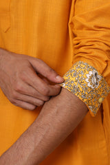 Golden Glow Kurta Set