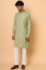 Pista Green Kurta Set