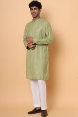 Pista Green Kurta Set