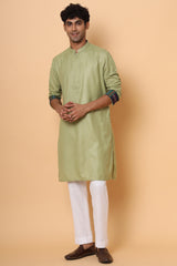 Pista Green Kurta Set