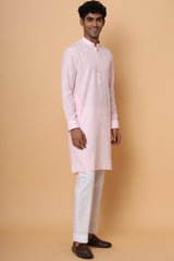 Polished Pink Kurta Set