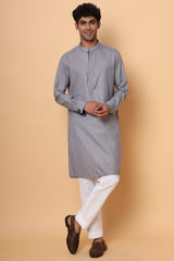 Grey Symphony Kurta Set