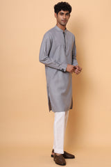 Grey Symphony Kurta Set