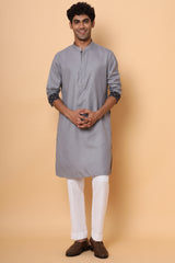 Grey Symphony Kurta Set