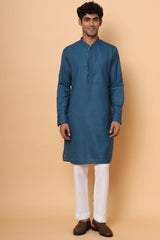 Turquoise Temptation Kurta Set
