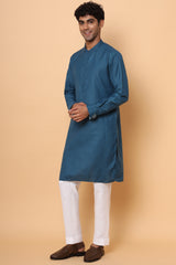 Turquoise Temptation Kurta Set