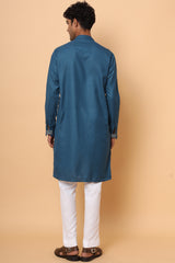 Turquoise Temptation Kurta Set