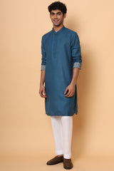 Turquoise Temptation Kurta Set