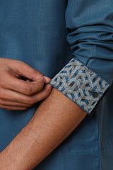 Turquoise Temptation Kurta Set