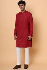 Maroon Melody Kurta Set