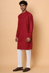 Maroon Melody Kurta Set