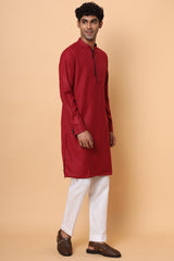 Maroon Melody Kurta Set