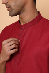 Maroon Melody Kurta Set
