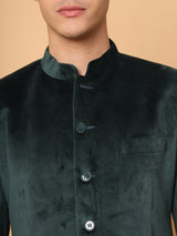 Velvet Elegance Bandhgala