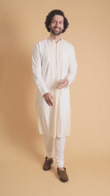 Sandstone Ivory Kurta Set