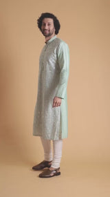 Pistachio Perfection Kurta Set