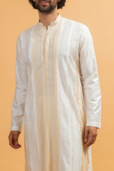 Sandstone Ivory Kurta Set