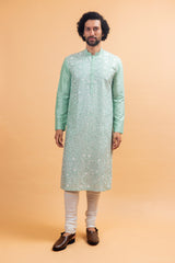 Pistachio Perfection Kurta Set