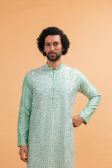 Pistachio Perfection Kurta Set