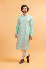 Pistachio Perfection Kurta Set